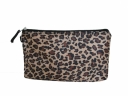 Printed Leopard Pattern Simple Pencil Case (#73992B)