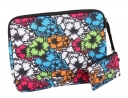 Printed 300D Polyester Tablet Case With Small Zipper Pouch (#73868)